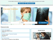 Tablet Screenshot of careers.aaoe.net